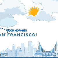 Good Morning Sun Sticker by homesbymatt