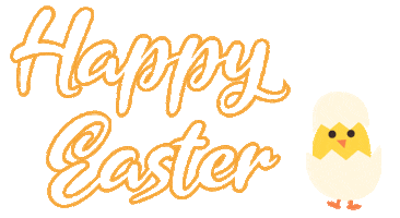 Happy Joyeuses Paques Sticker by Aurelie Magnan