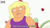 Angry Santa Claus GIF by Adult Swim