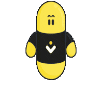 nas-io bounce mascot nana bouncing Sticker
