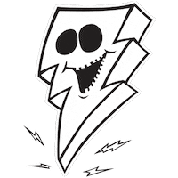Halloween Bolt Sticker by Stephen Foster PTA