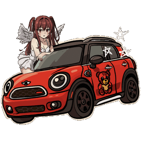 Mini Cooper Dulce Sticker