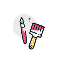 GetMessy get messy messy artist get messy art Sticker