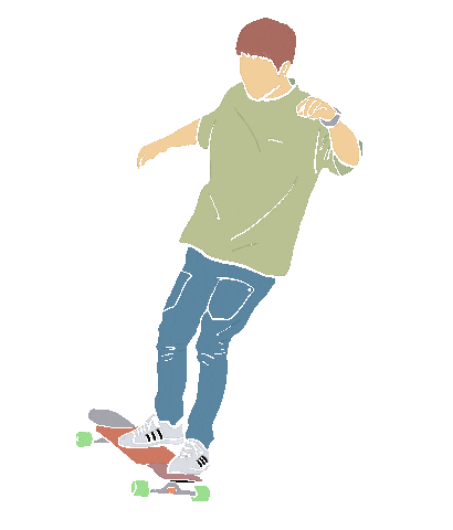 Lb Longboard Sticker