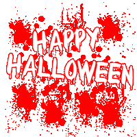 Halloween Blood Sticker by Raveloteca;