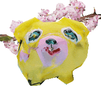 Old School Dog Sticker by Nicky Rojo