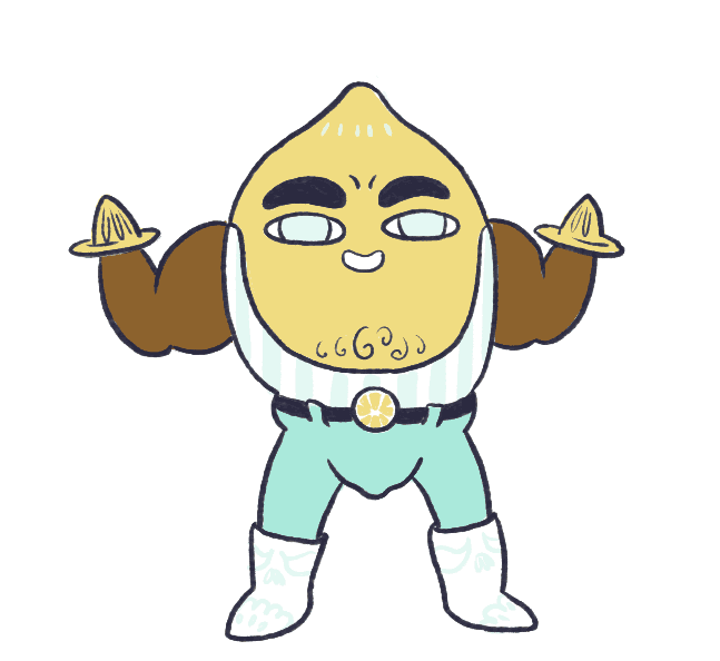 Country Lemon Sticker