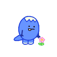 I Love You Flower Sticker by DINOSALLY