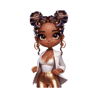 Elistorycriativo Menina Sticker