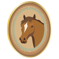 Horse Sticker by Stoney Clover Lane