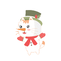 Snow Snowman Sticker