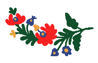 Flower Sticker