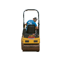JCPropertyProfessionals roller jc property professionals heavy equipment dirt work Sticker