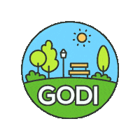TheGODIApp godi get outside the godi app get outside do it Sticker