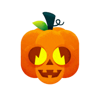 Haunting Jack O Lantern Sticker
