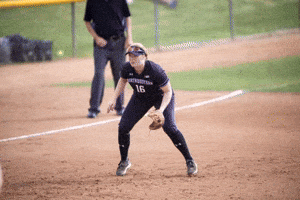 Third Base Hype GIF by Northwestern Athletics