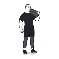 Sandbags Sticker by JLFITNESSMIAMI