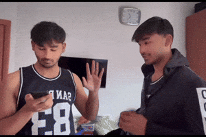 Stop Talking Hold Up GIF