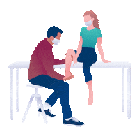 Physiotherapist Working Sticker by Doctolib