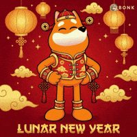 Prancing Lunar New Year GIF by BONK