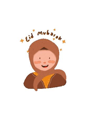 cocowidiob giphyupload lebaran eid mubarak idulfitri Sticker