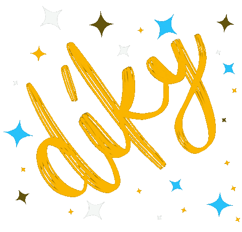 Stars Thanks Sticker