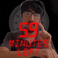 59 minutes left