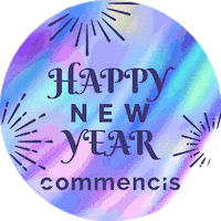 Happy New Year Party Sticker by Commencis