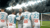 Happy Duje Caleta Car GIF by Olympique de Marseille