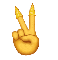 Peace Out Sticker by Bugles