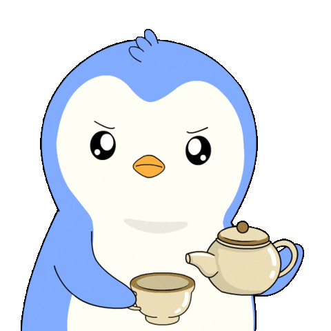 Nervous Tell Me Sticker by Pudgy Penguins