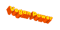 aquafabatestkitchen vegan vegan power Sticker