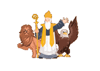 Adler Abt Sticker