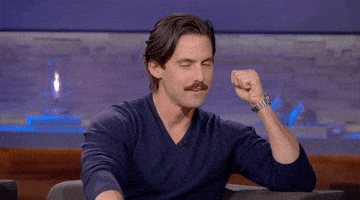 milo ventimiglia fist pump GIF by Chelsea Handler