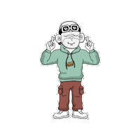 Faith Dreaming Sticker by Zhot Shop