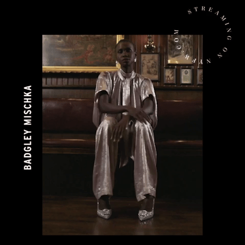 Badgley Mischka - Crossing Legs