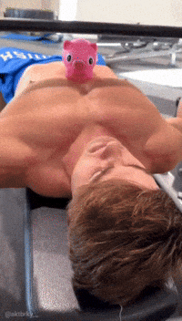 Bench Press Fitness GIF