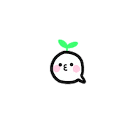 speech bubble kiss Sticker by Yoyo The Ricecorpse