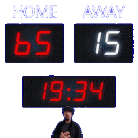 15 Away Sticker