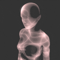 mesmerizing digital art GIF by Borrachas
