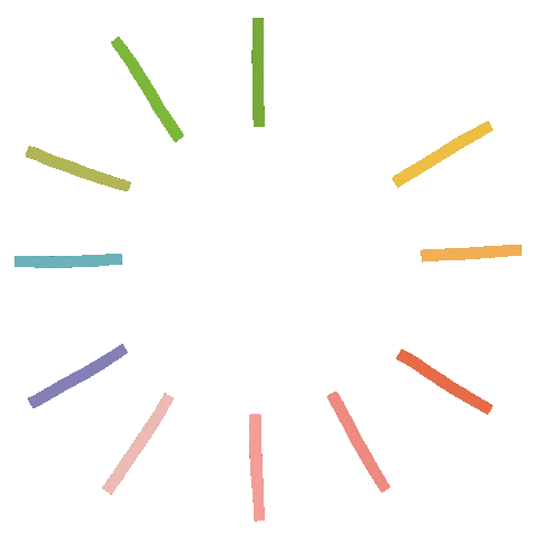 Circle Waiting Sticker