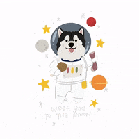 Space Planets GIF