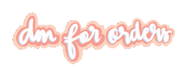 Pastel Dm Me Sticker