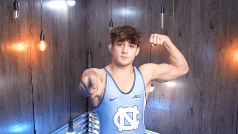 University Of North Carolina Wrestling GIF by UNC Tar Heels