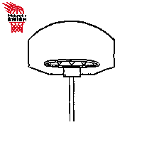 Illustration Loop Sticker by Basketball England