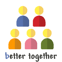 Friends Rainbow Sticker by amba-amba