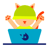 Cat Agency Sticker by tunnel23