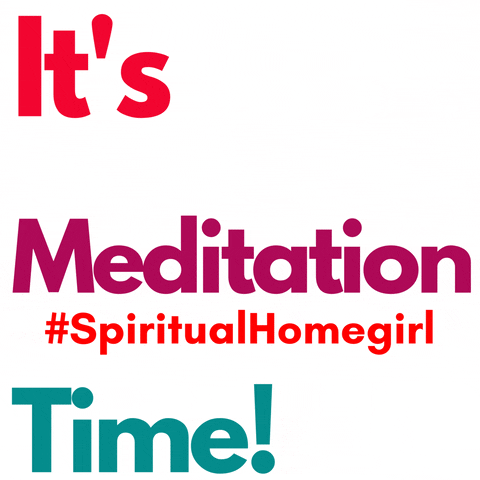 Relax Meditation GIF by Spiritual Homegirl