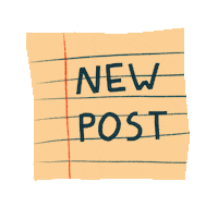 New Post Sticker by Cris