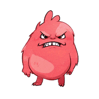 tupitanga_br monsters frustration monstrinhos frustração Sticker